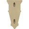 Ekena Millwork 6"W x 4"D x 11"H Alpine Corbel, Maple COR06X04X11APMA - alternate 4
